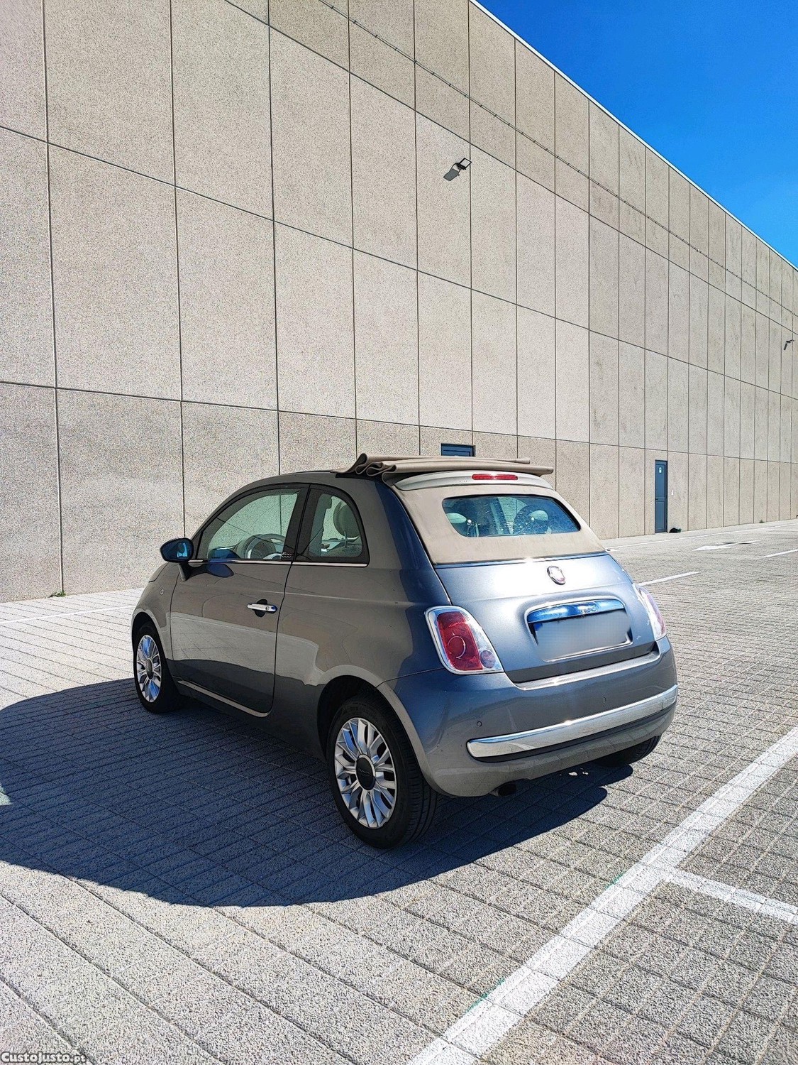 Fiat 500C cabrio *120mil kms* radio touch — fotografia 5