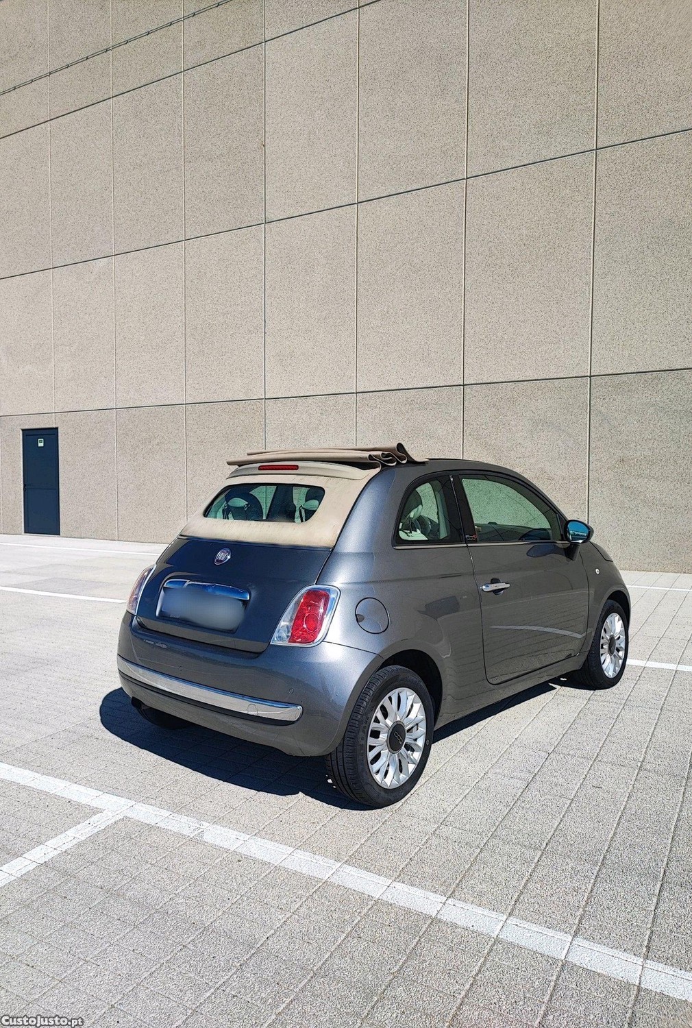 Fiat 500C cabrio *120mil kms* radio touch — fotografia 4