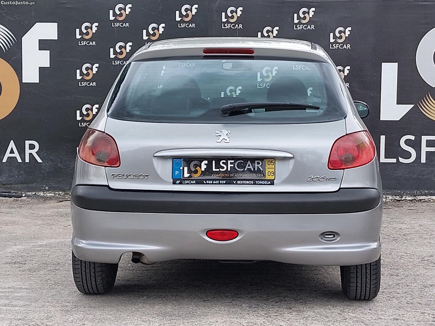 Peugeot 206 1.4 hdi 68cv, 5.p, a.c, j.l.l — fotografia 15