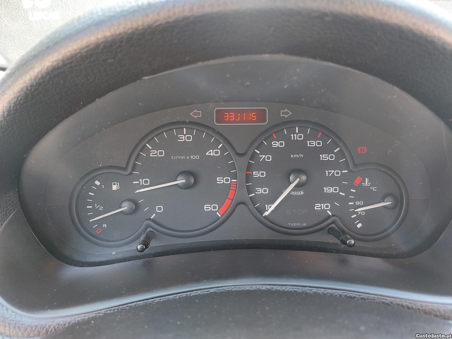 Peugeot 206 1.4 hdi 68cv, 5.p, a.c, j.l.l — fotografia 8