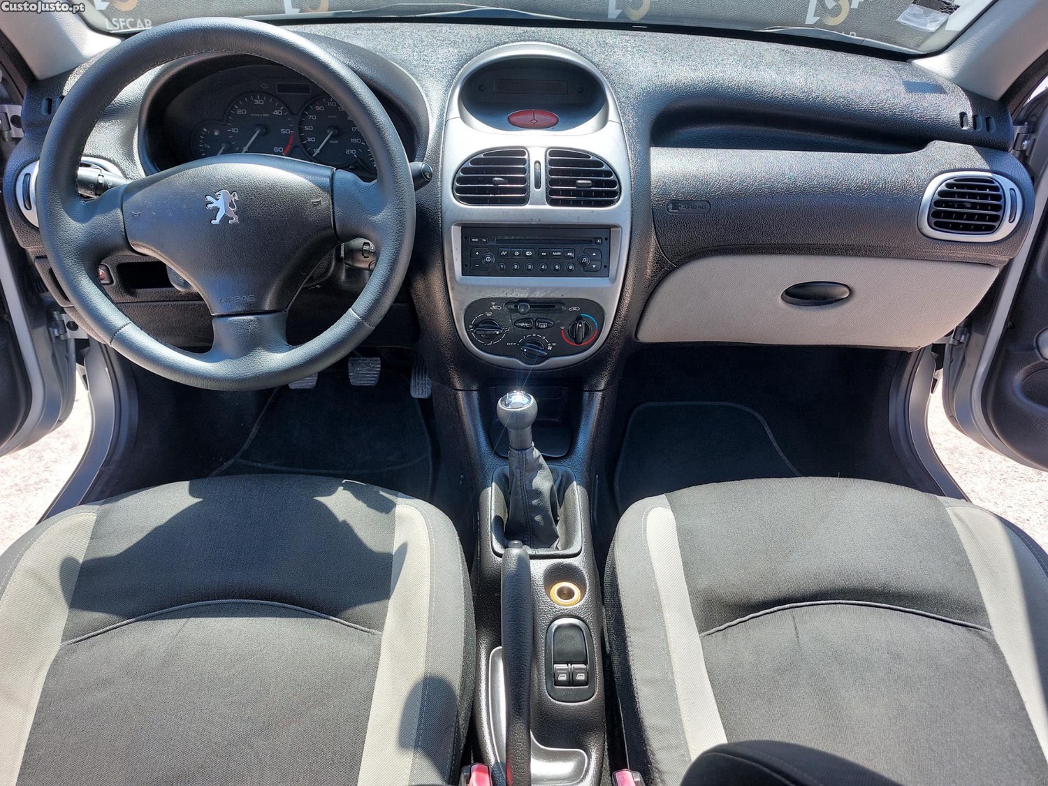 Peugeot 206 1.4 hdi 68cv, 5.p, a.c, j.l.l — fotografia 7