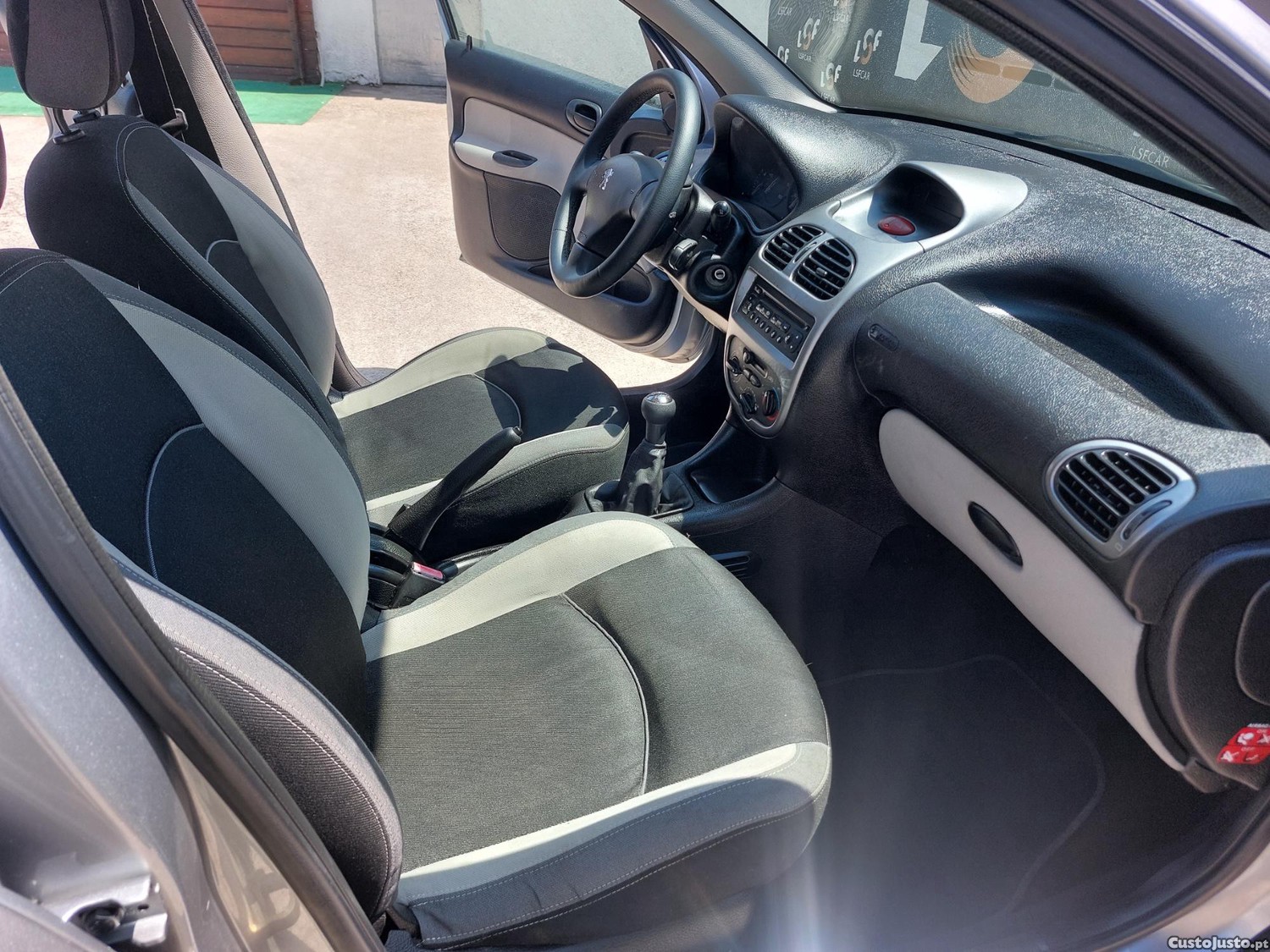 Peugeot 206 1.4 hdi 68cv, 5.p, a.c, j.l.l — fotografia 10