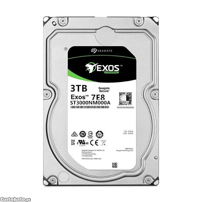 Seagate ST3000NM000A 3.5" 3TB Sata 6Gb/s 7.2K Rpm Cache 256MB, 512N