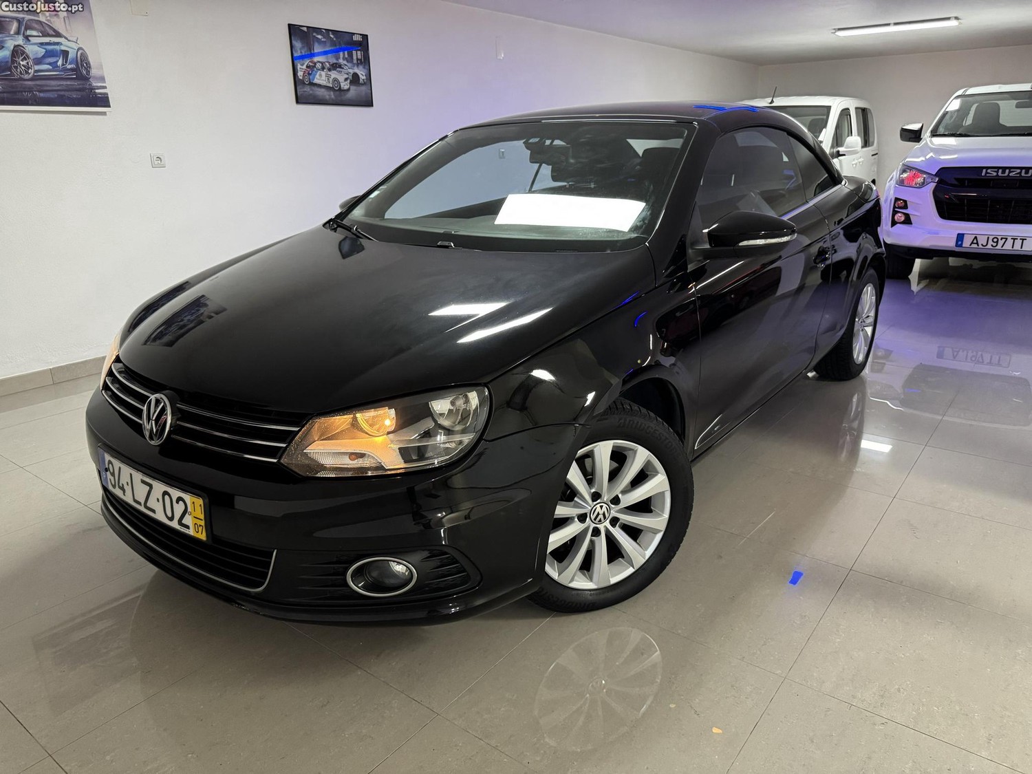 VW EOS 1.4 TDi BlueMotion CX. 6 VEL. NACIONAL EXCELENTE OCASIÃO - 11 foto 5
