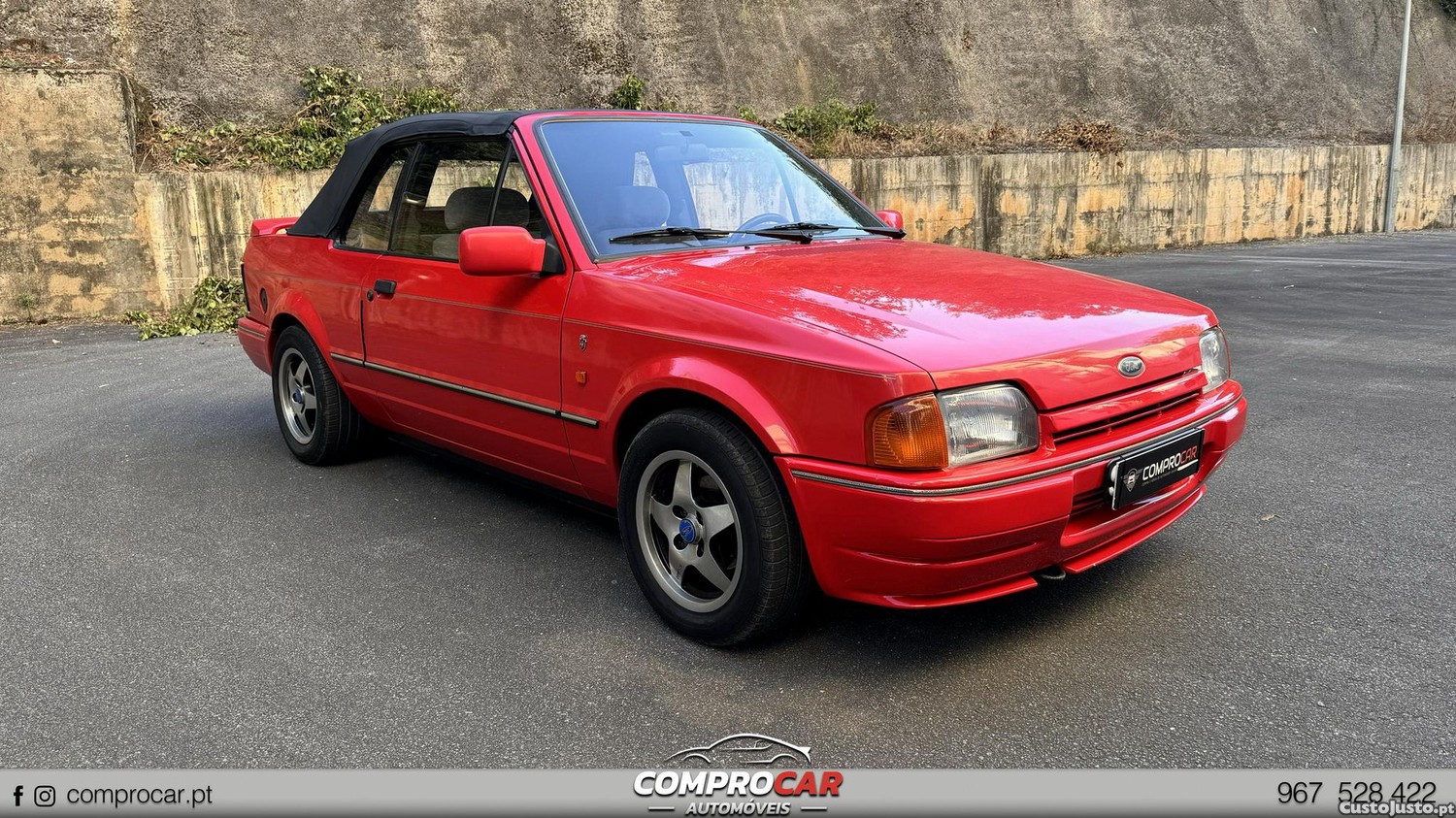 Ford Escort Cabrio 1.4i Ghia 80cv - 102.815Kms - 89 foto 3