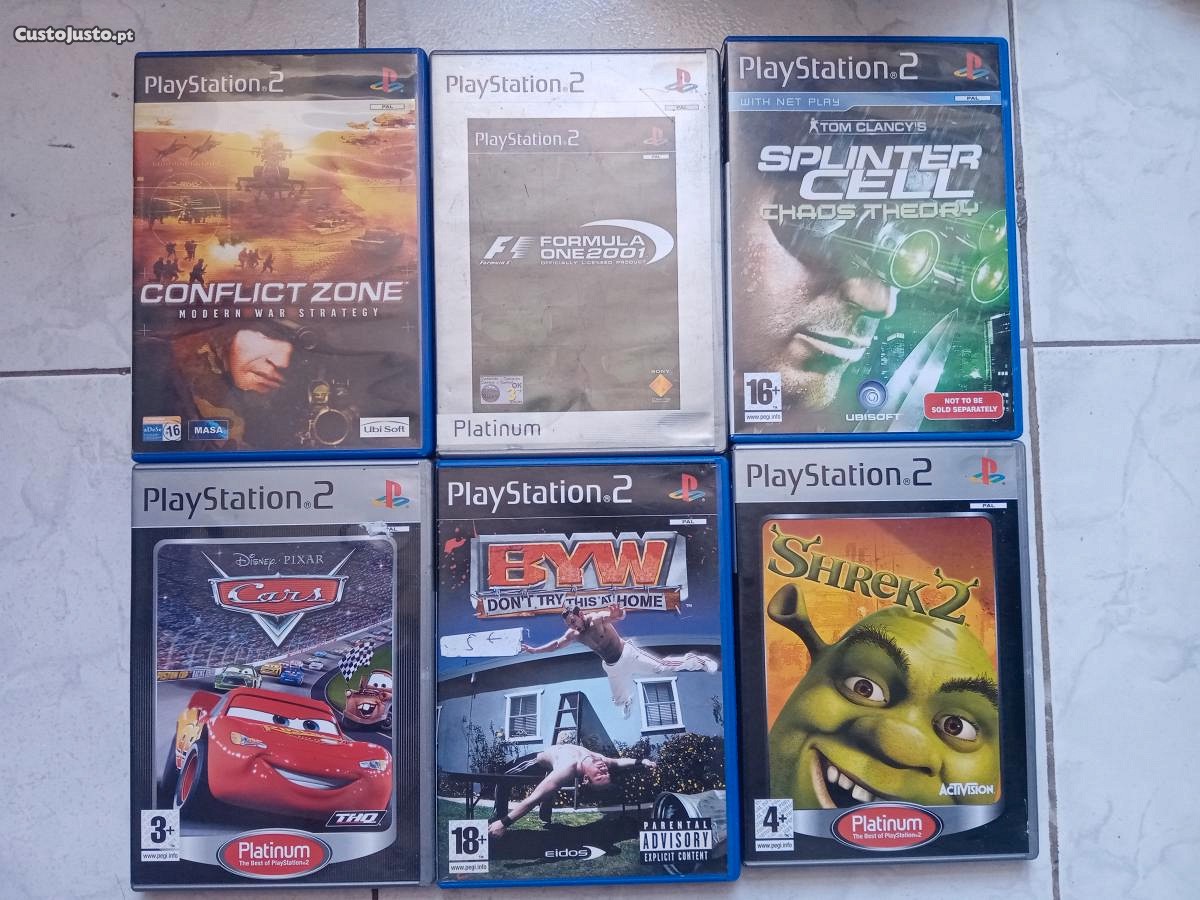 Varios Jogos Originais PS2