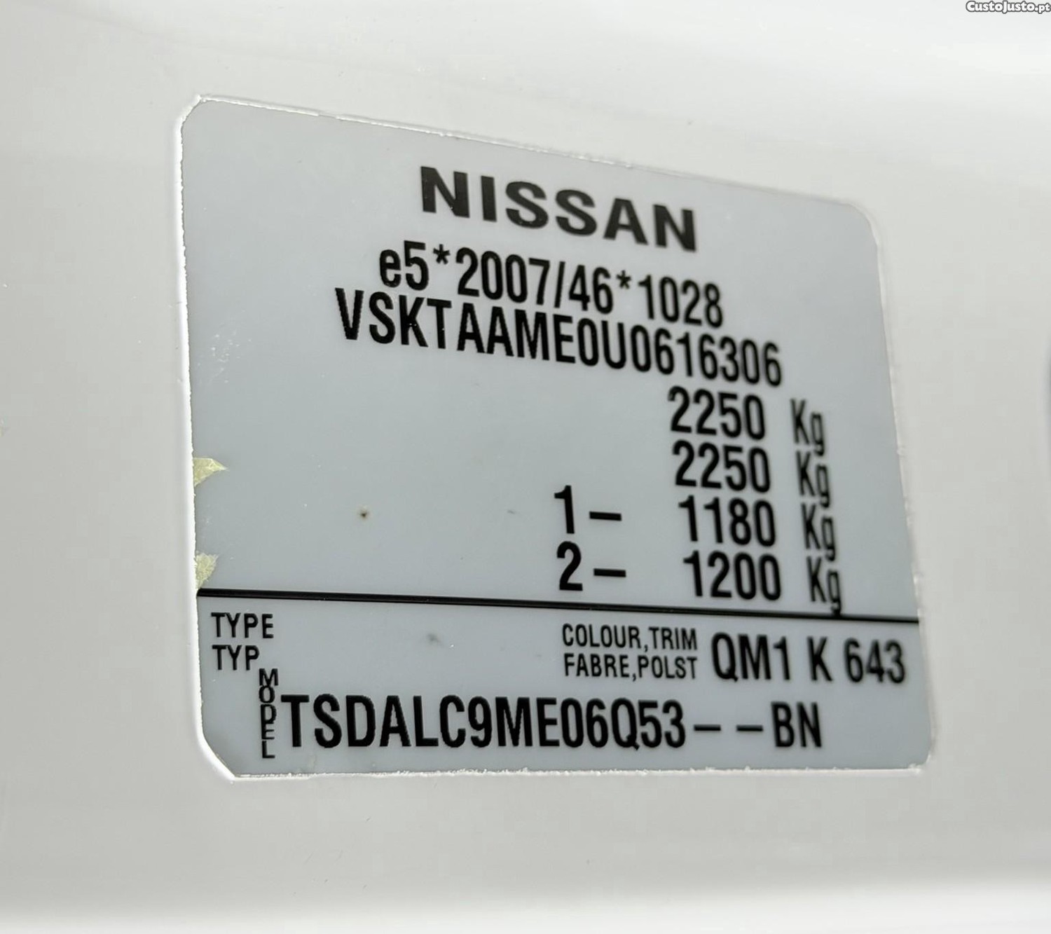 Nissan NV200 COMBI 40 KWH CONFORT 110 CV - NACIONAL - ELETRICO — fotografia 2