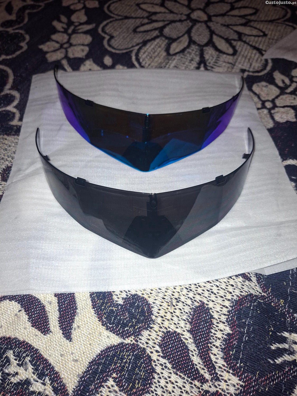 Spoilers Traseiro Para Capacete Kyt Tt Course | Peças e acessórios mota ...