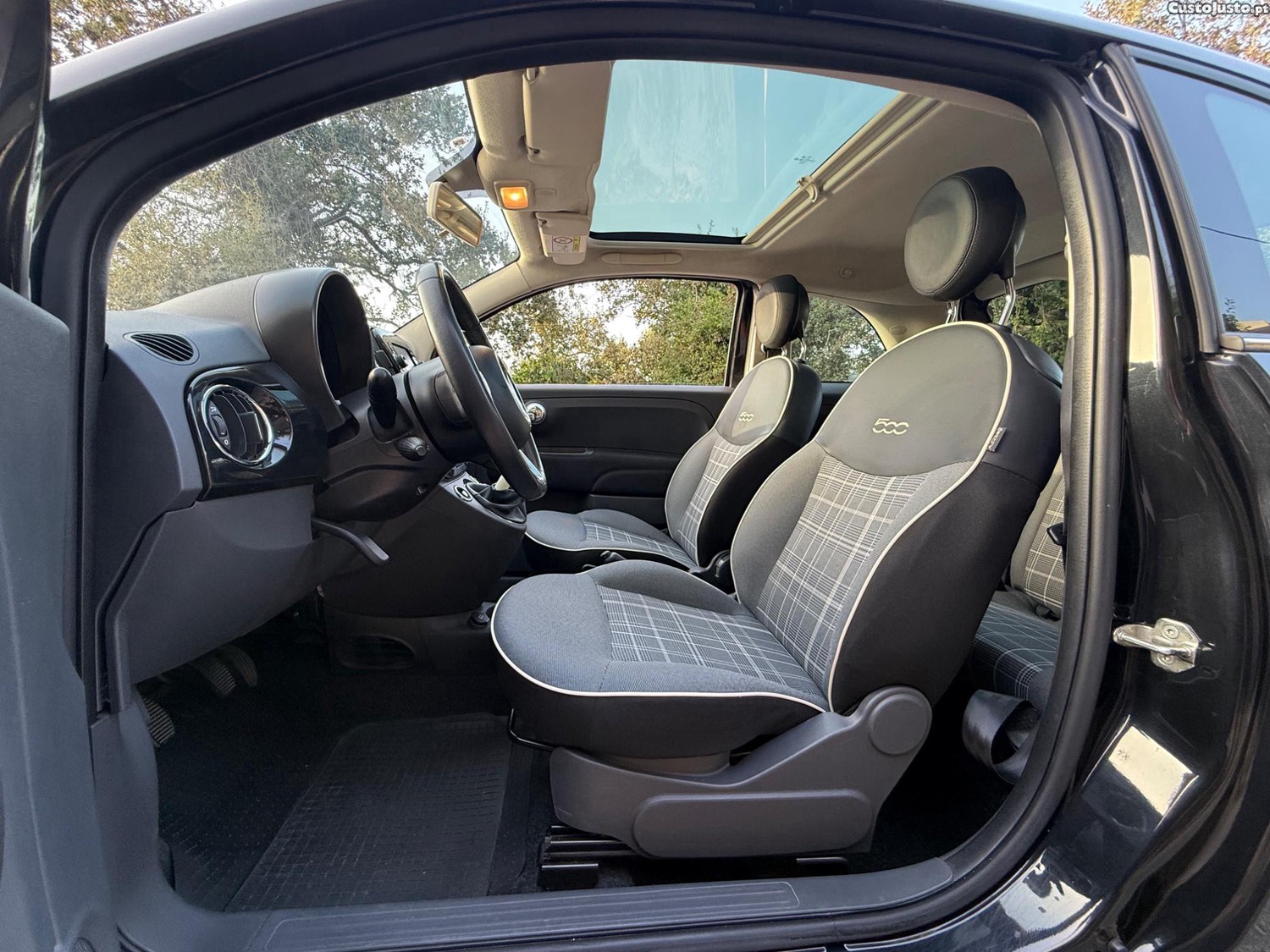 Fiat 500 Como novo versão 2017 gasolina 7000 - 16 foto 2