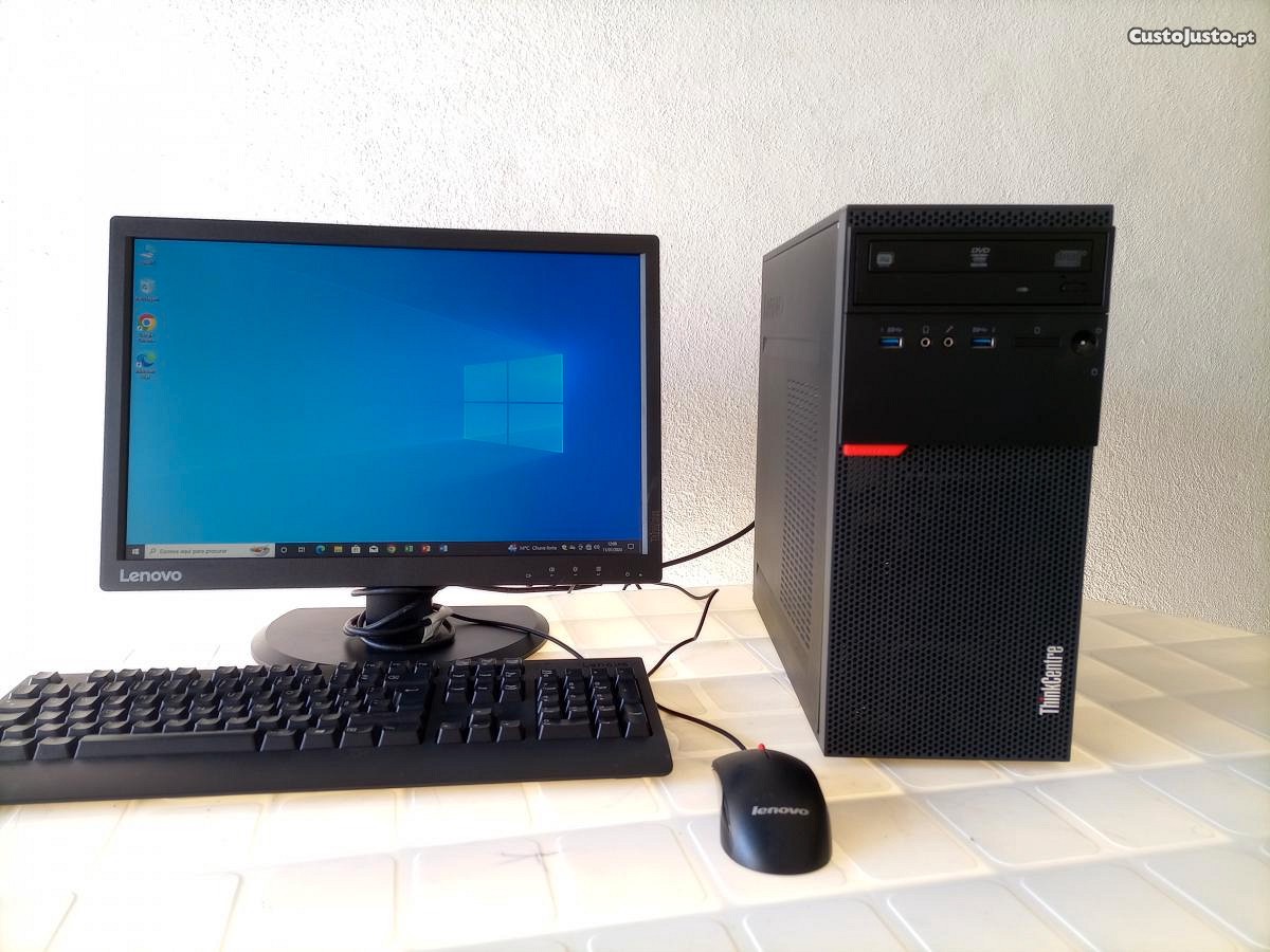 PC lenovo Core i3 6100+Monitor/ 8GB Ram/ Win10+Office