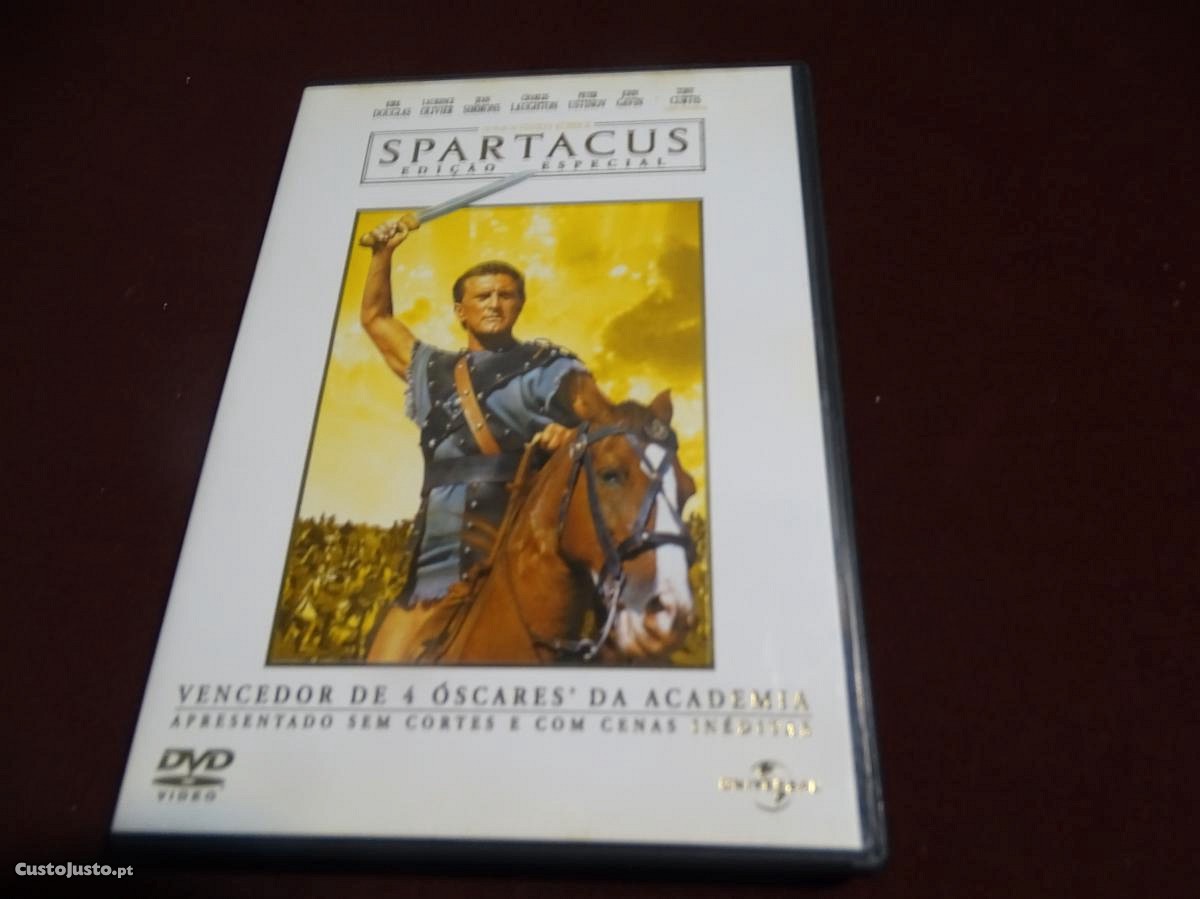 DVD-Spartacus-Stanley Kubrick-Edição especial 2 discos