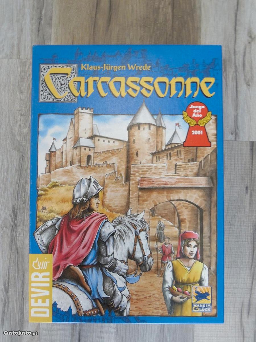 Jogo de tabuleiro Carcassonne da Devir