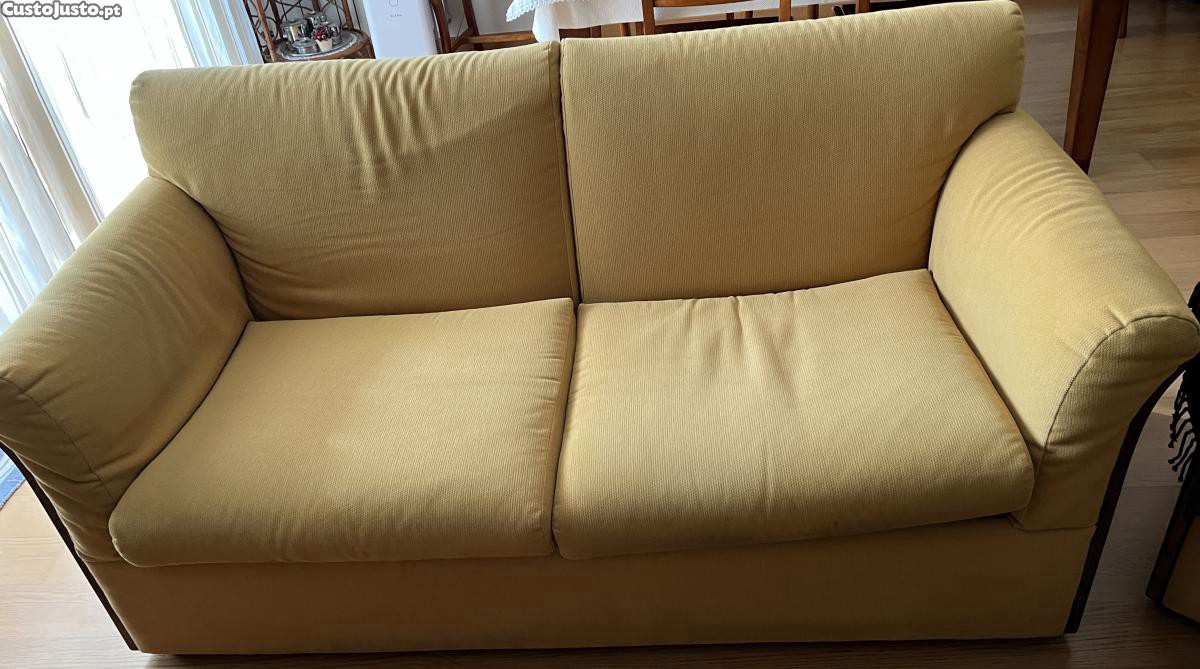 Sofá cama 2 lugares com cadeirão