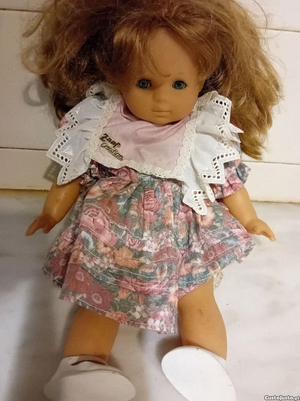 Boneca Antiga Zapf Creation