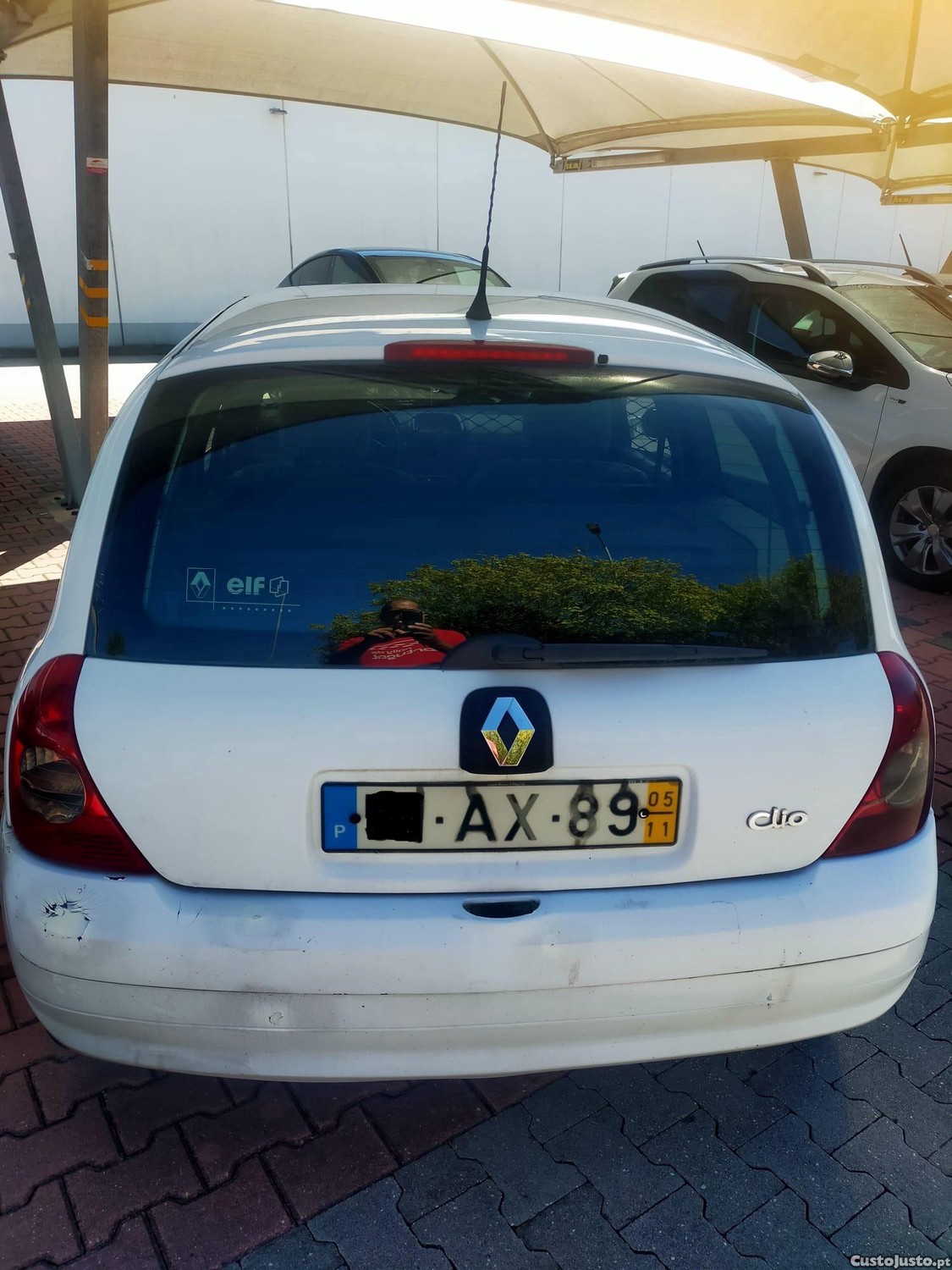 Renault Clio 1.5 Dci Comercial Tem Ar-Condicionado Ano 2005 — fotografia 3