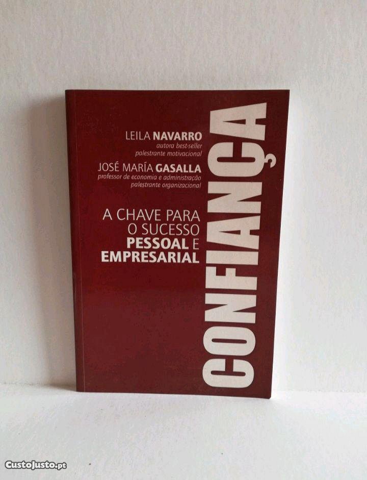 Livro Confiança, de Leila Navarro e José Maria Gasalla