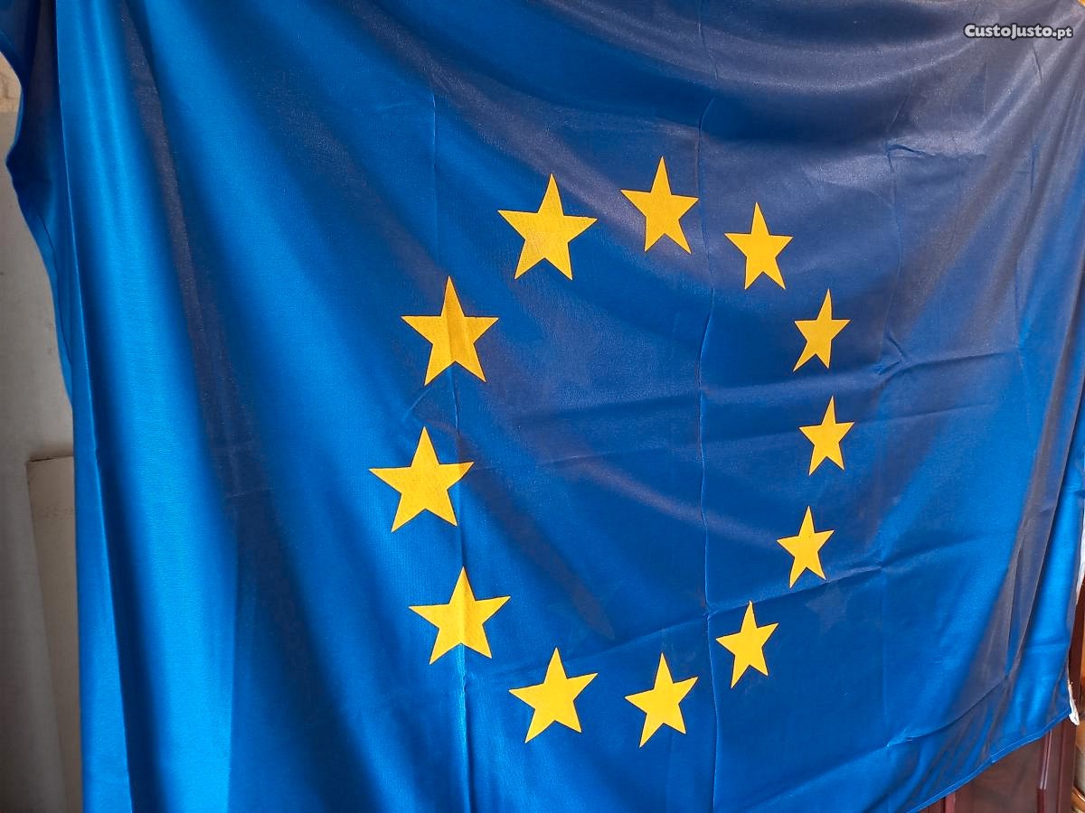 Bandeira Grande da União Europeia Nova