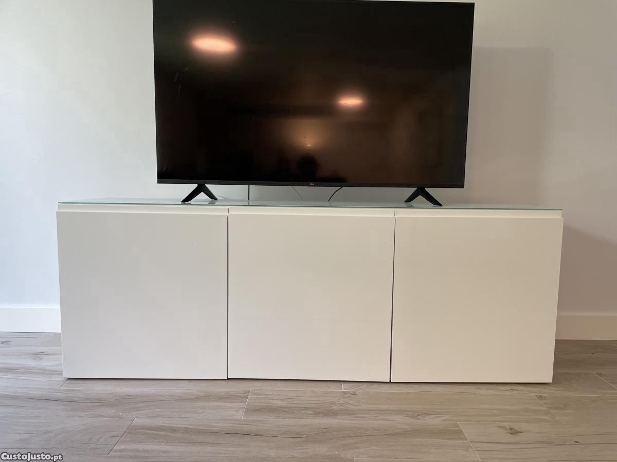 IKEA BESTA aparador com arrumação 3 portas