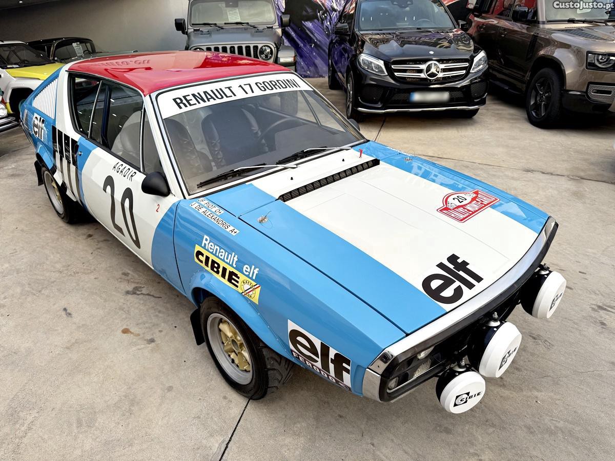 Renault 17 R Gordini 1 De 2 Carros Construídos De Fábrica. Vencedor Rally Monte Carlo De 1975 — fotografia 21