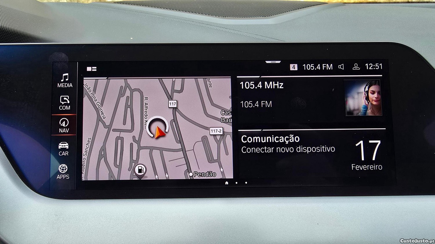 BMW 116 d Line Sport Auto — fotografia 12
