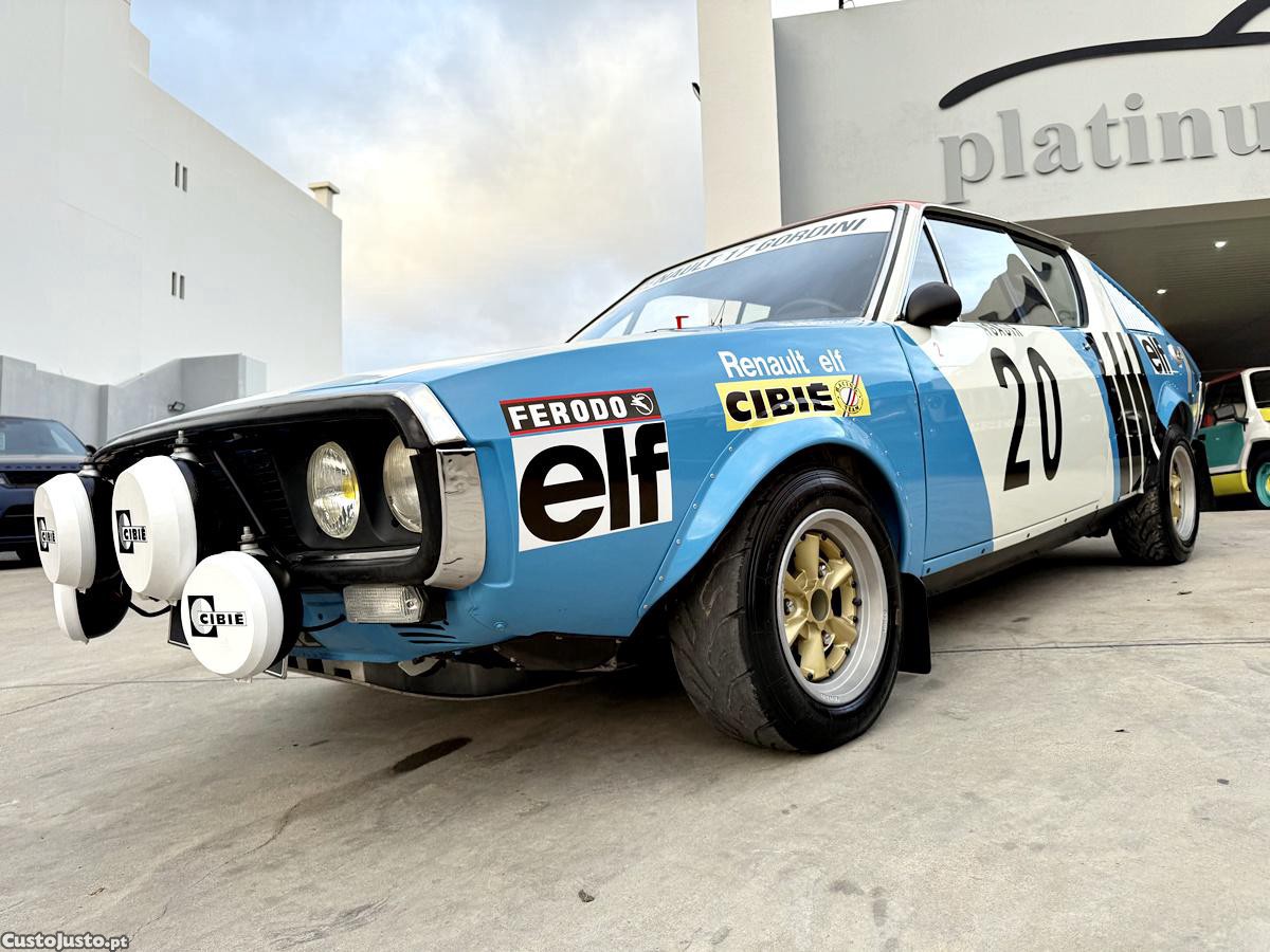 Renault 17 R Gordini 1 De 2 Carros Construídos De Fábrica. Vencedor Rally Monte Carlo De 1975 — fotografia 4