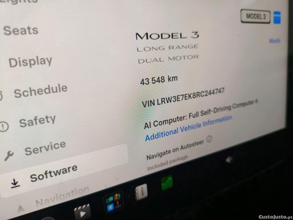 Tesla Model 3 Long Range Tração Integral — fotografia 3