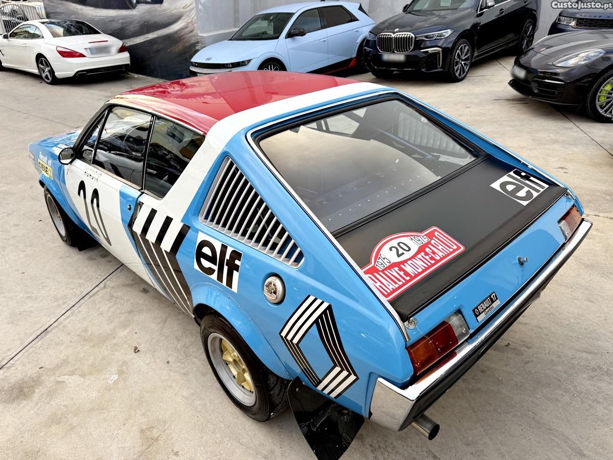 Renault 17 R Gordini 1 De 2 Carros Construídos De Fábrica. Vencedor Rally Monte Carlo De 1975 — fotografia 15