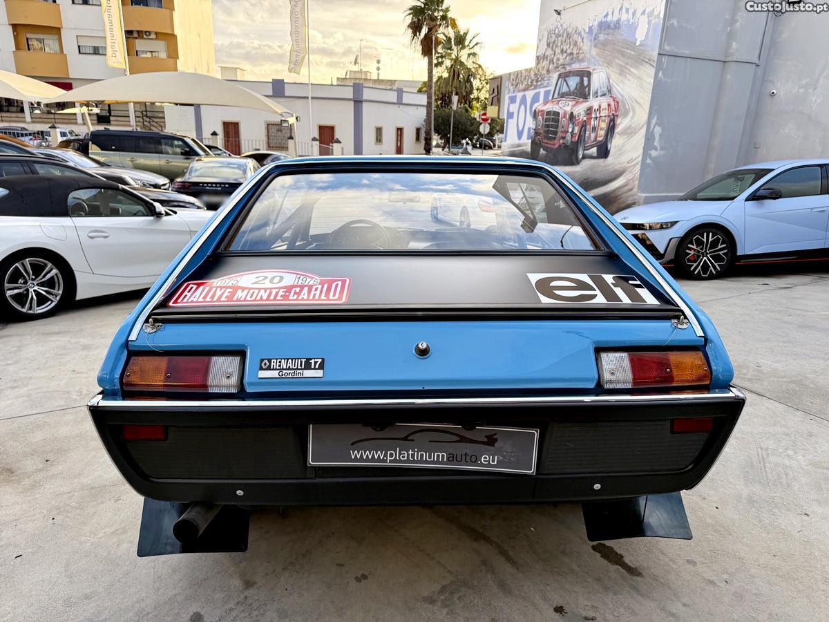 Renault 17 R Gordini 1 De 2 Carros Construídos De Fábrica. Vencedor Rally Monte Carlo De 1975 — fotografia 57