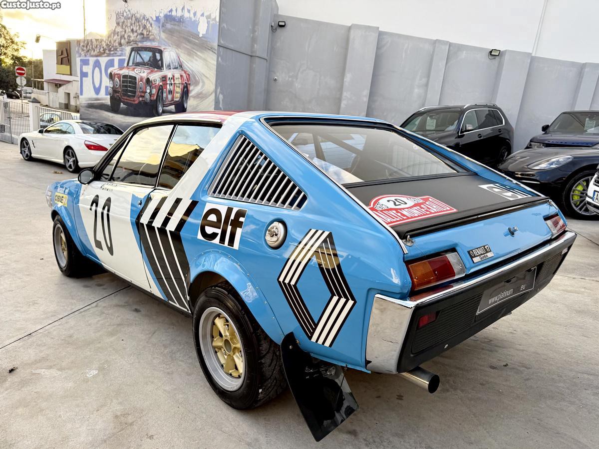 Renault 17 R Gordini 1 De 2 Carros Construídos De Fábrica. Vencedor Rally Monte Carlo De 1975 — fotografia 56