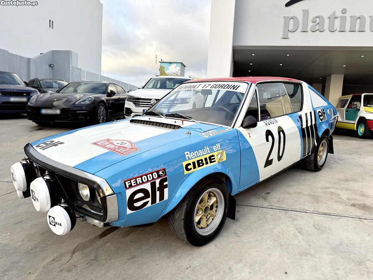 Renault 17 R Gordini 1 De 2 Carros Construídos De Fábrica. Vencedor Rally Monte Carlo De 1975 — fotografia 54