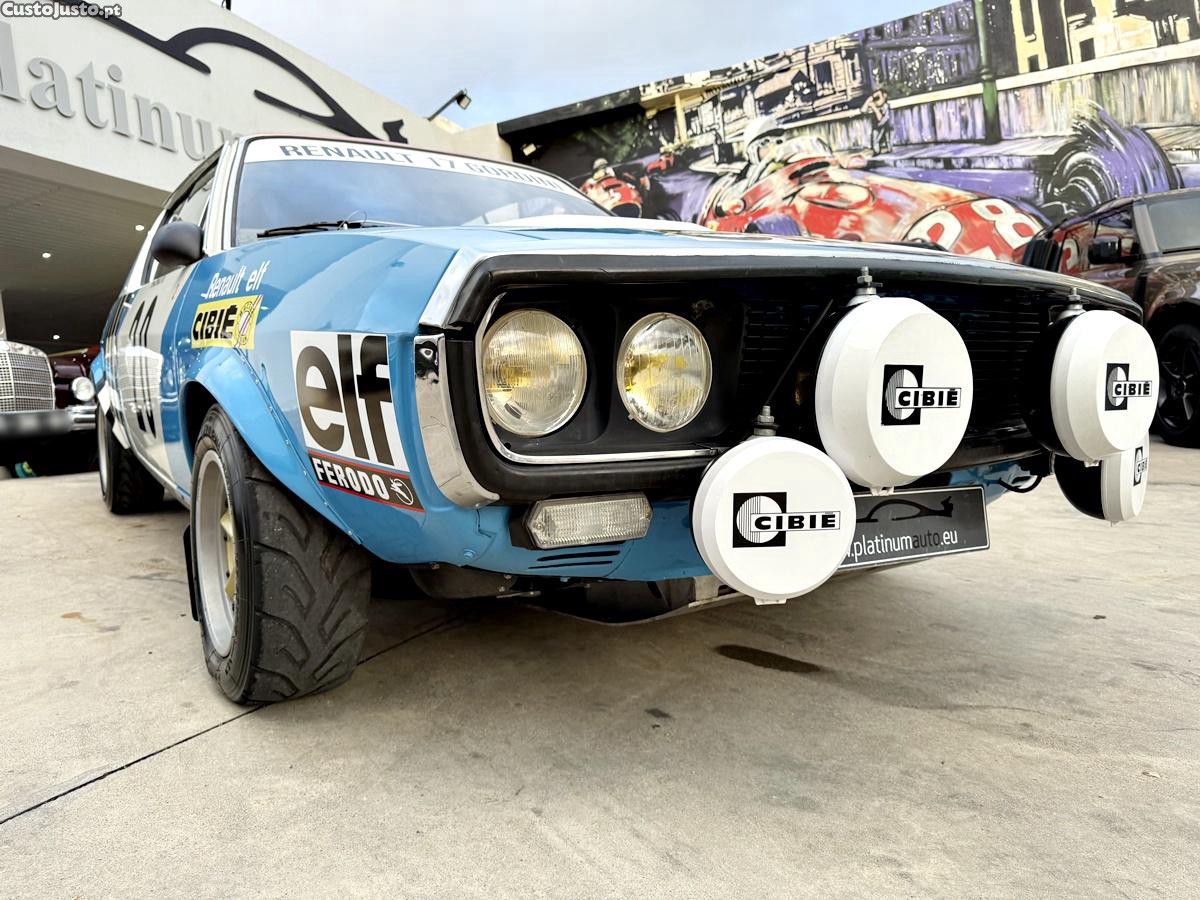 Renault 17 R Gordini 1 De 2 Carros Construídos De Fábrica. Vencedor Rally Monte Carlo De 1975 — fotografia 22