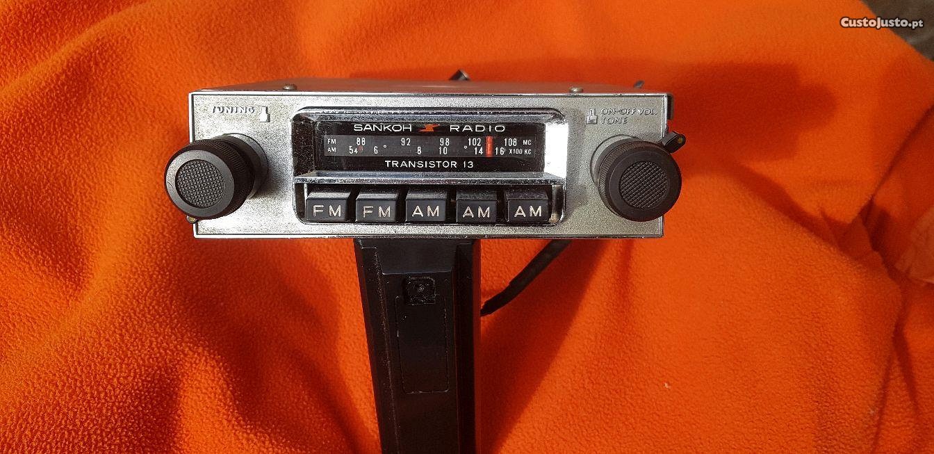 Auto rádio Sankoh 6 e 12 V