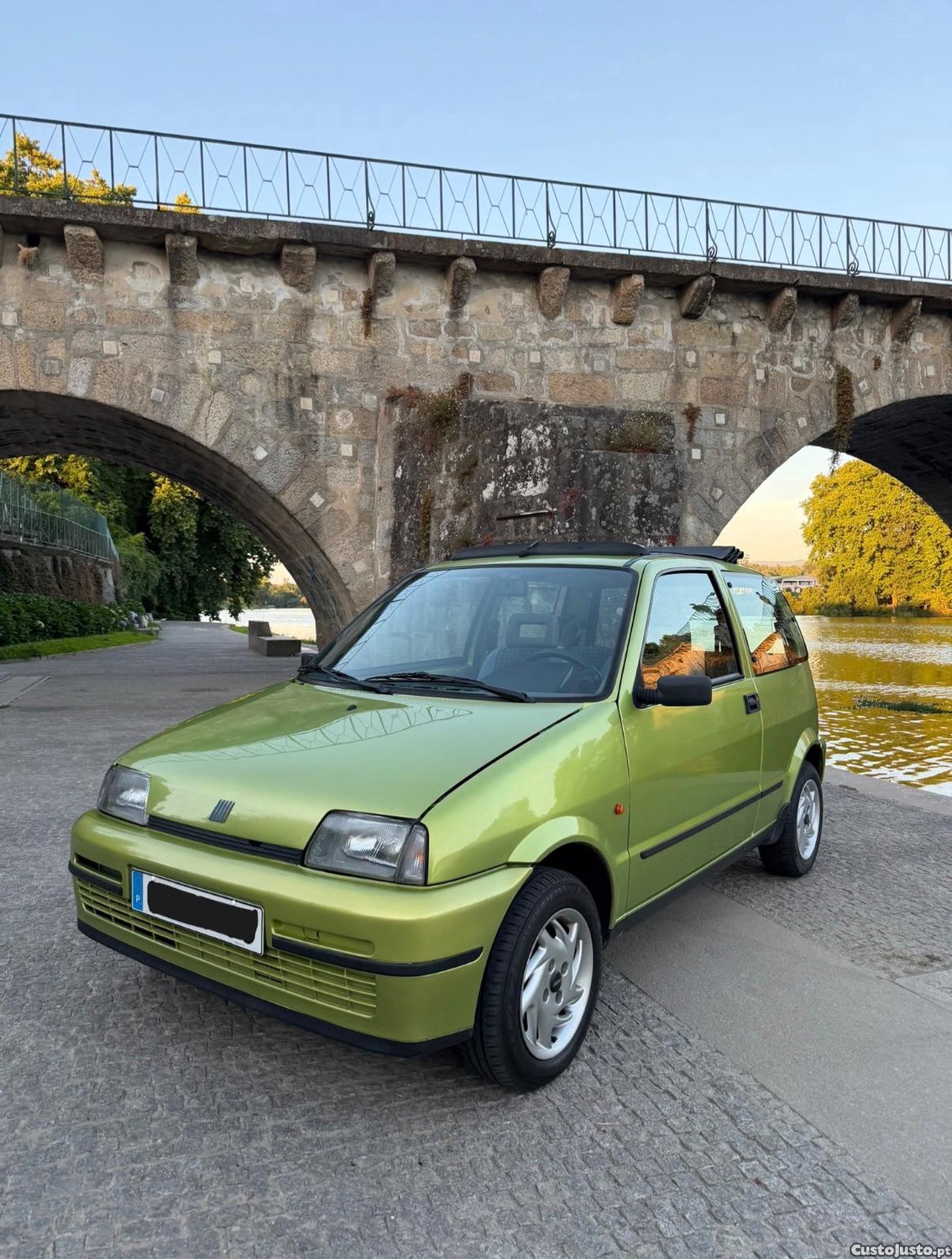 Fiat Cinquecento soleil nacional (viatura rara) — fotografia 10
