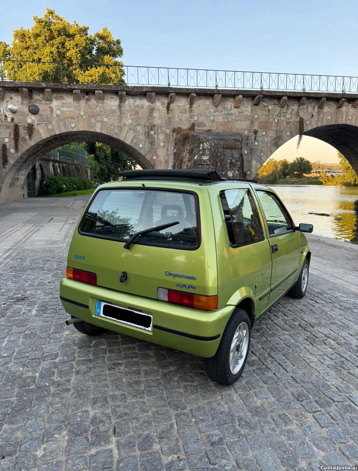 Fiat Cinquecento soleil nacional (viatura rara) — fotografia 9
