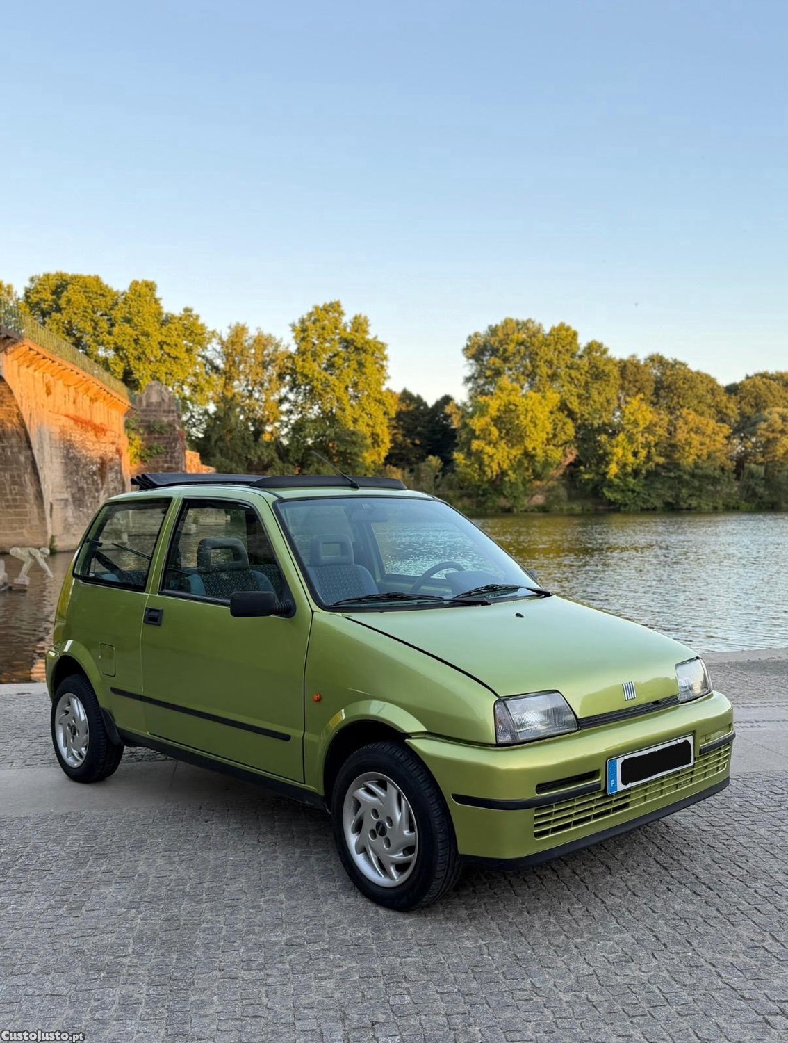 Fiat Cinquecento soleil nacional (viatura rara) — fotografia 11