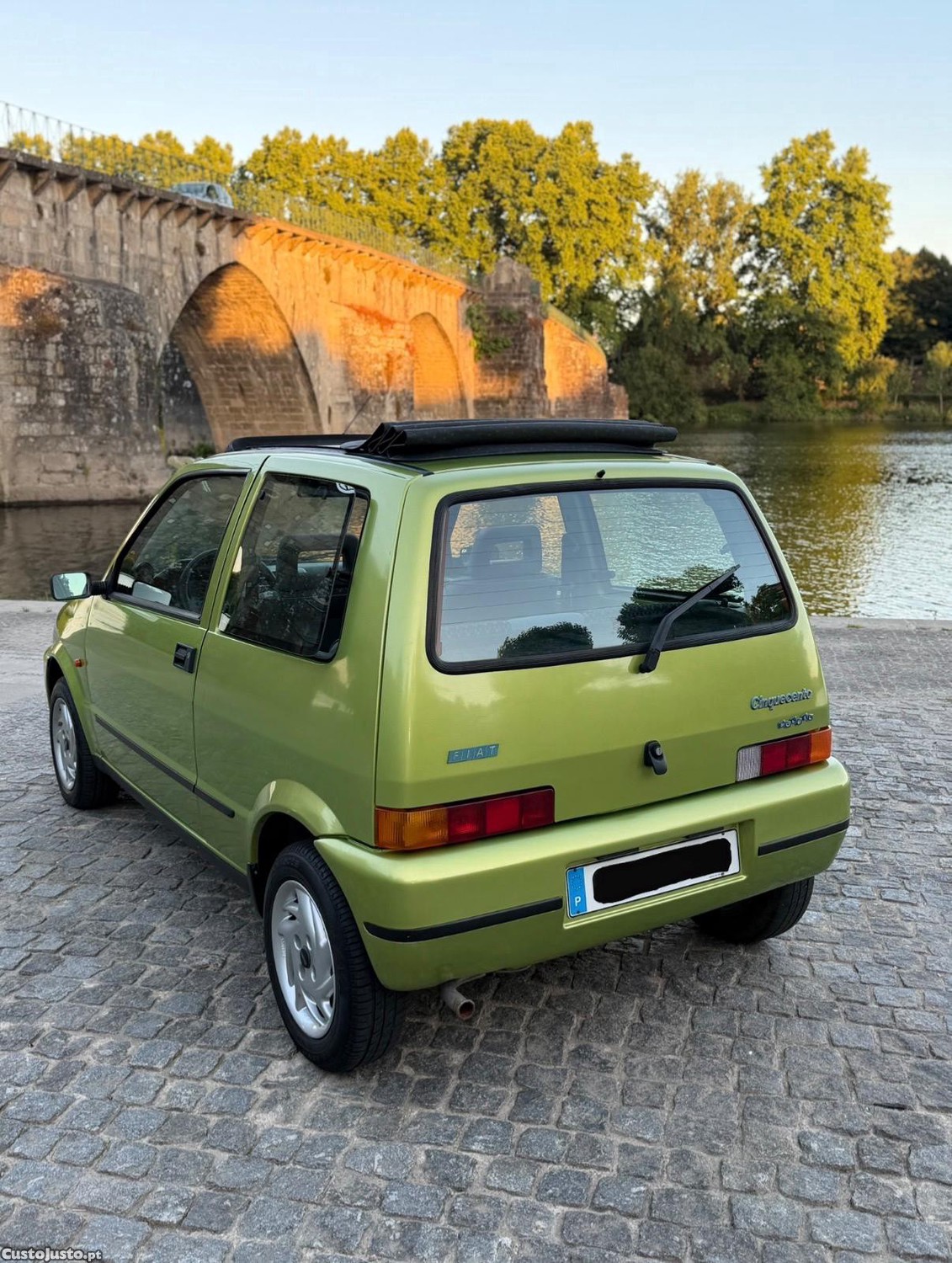 Fiat Cinquecento soleil nacional (viatura rara) — fotografia 8