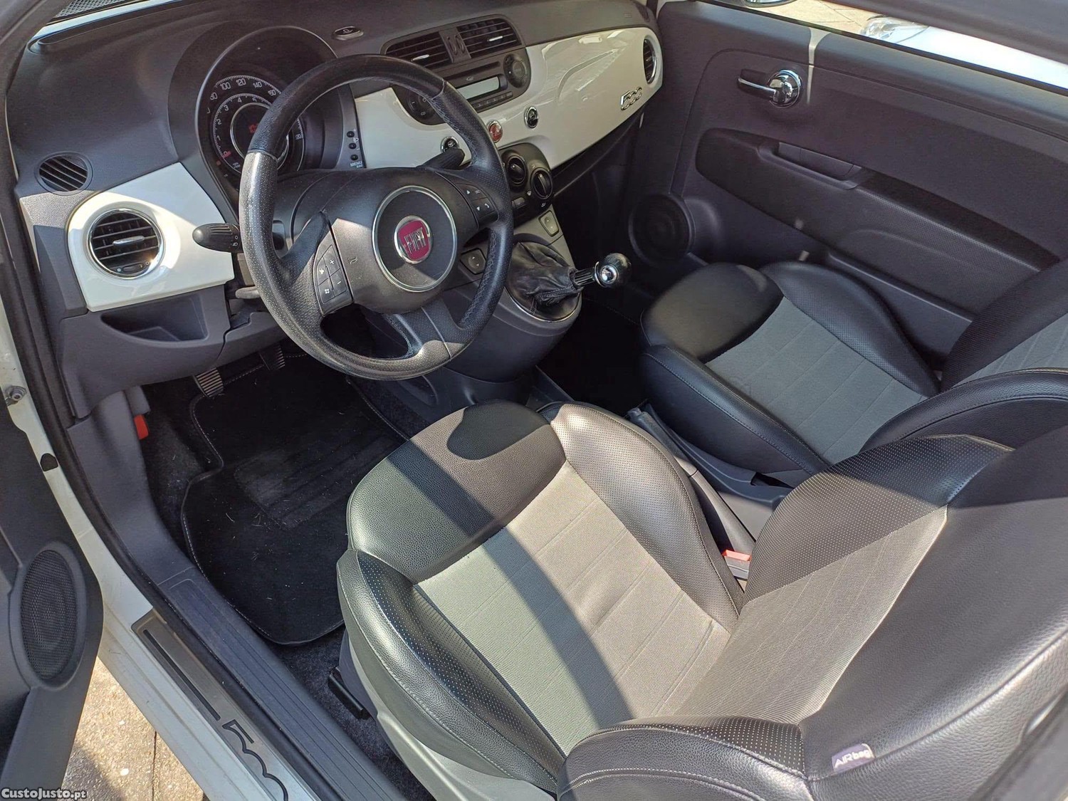 Fiat 500 1.2 iCom Ac ( Viatura Nacional) — fotografia 6