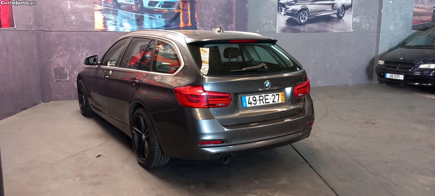 BMW 318 D Touring Automática+ Nacional+Pele — photo 5