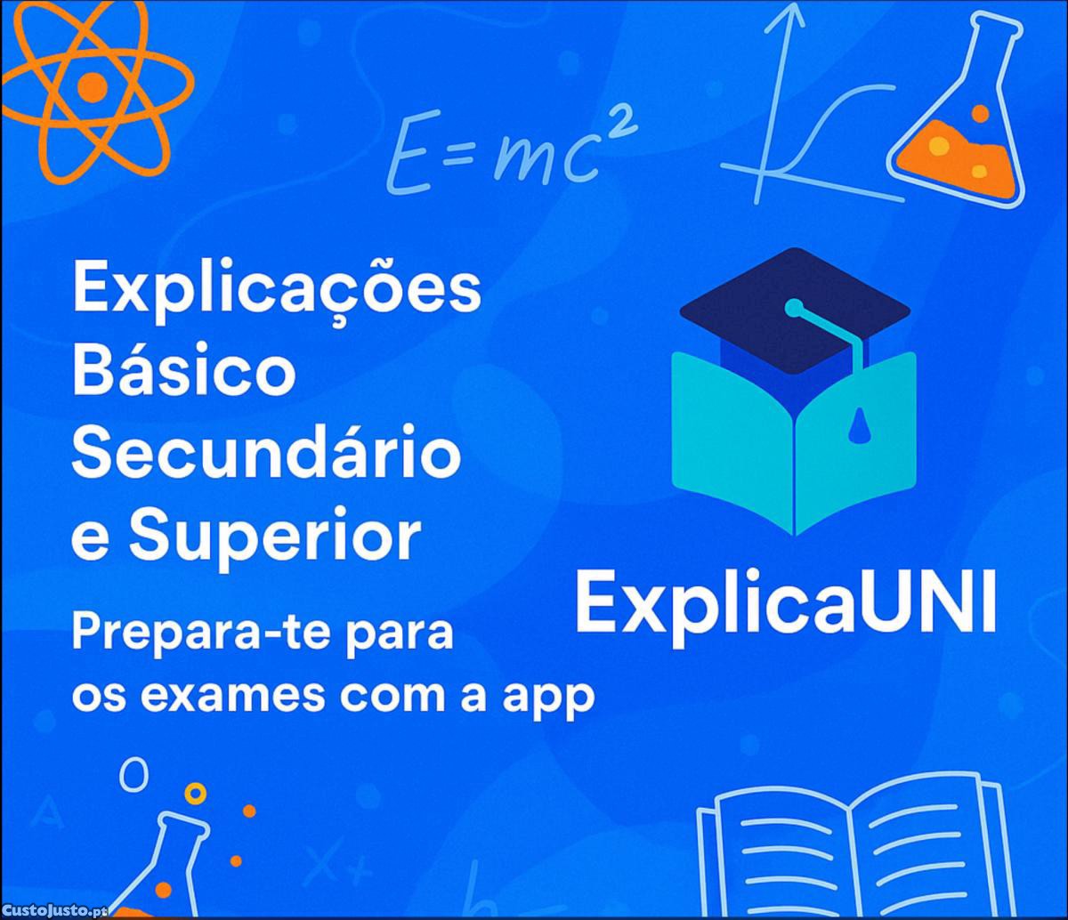 Expli ensino secundário e superior presencial ou online