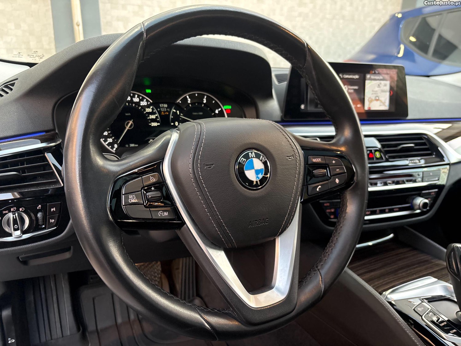 BMW 520 D LINE LUXURY AUTO NACIONAL 1 ÚNICO DONO 190 CV — fotografia 6