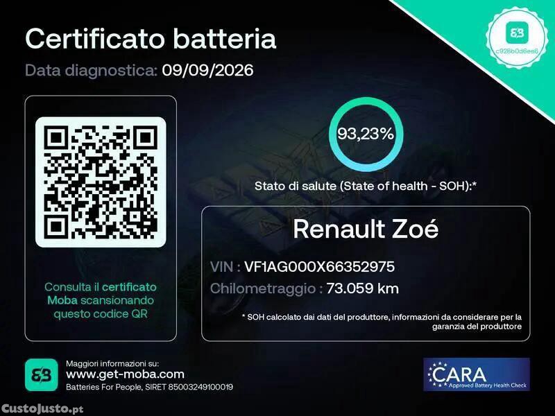 Renault Zoe (c/ Bateria) limited 52KW — photo 4