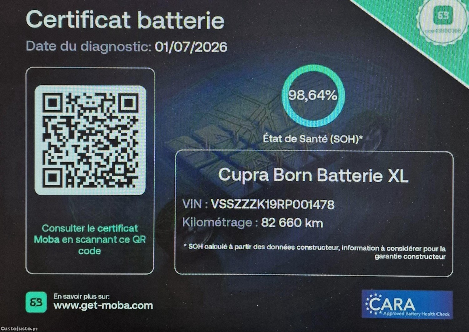 CUPRA Born 77 kWh e-Boost - 23 — photo 2
