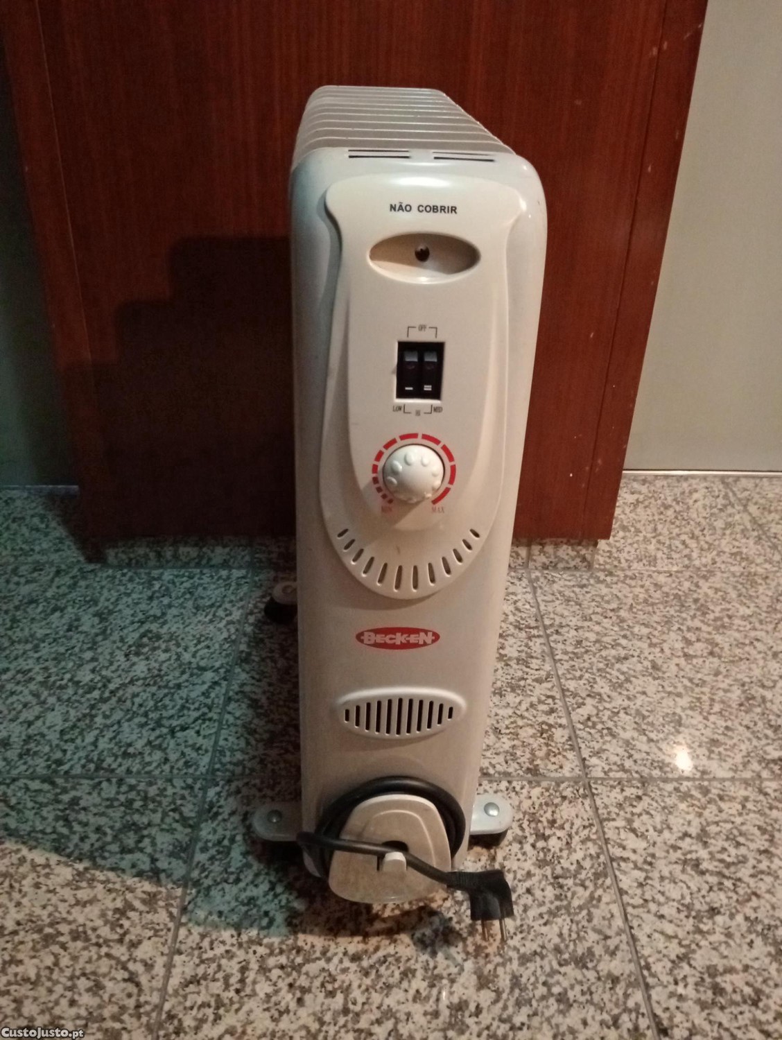 Aquecedor - radiador a óleo becken elétrico