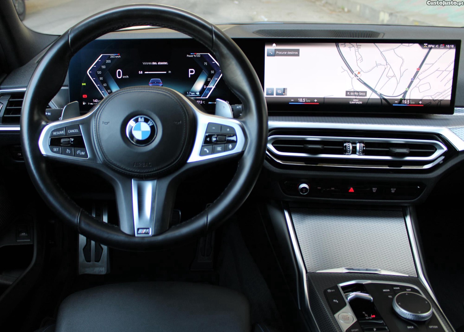 BMW 320 d Touring Pack M Auto Hybrid — fotografia 4