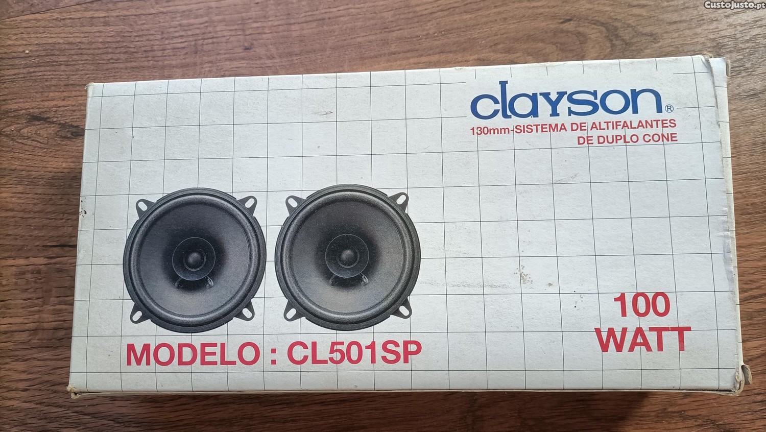 Altifalantes/colunas auto novas Clayson de 100W — photo 2