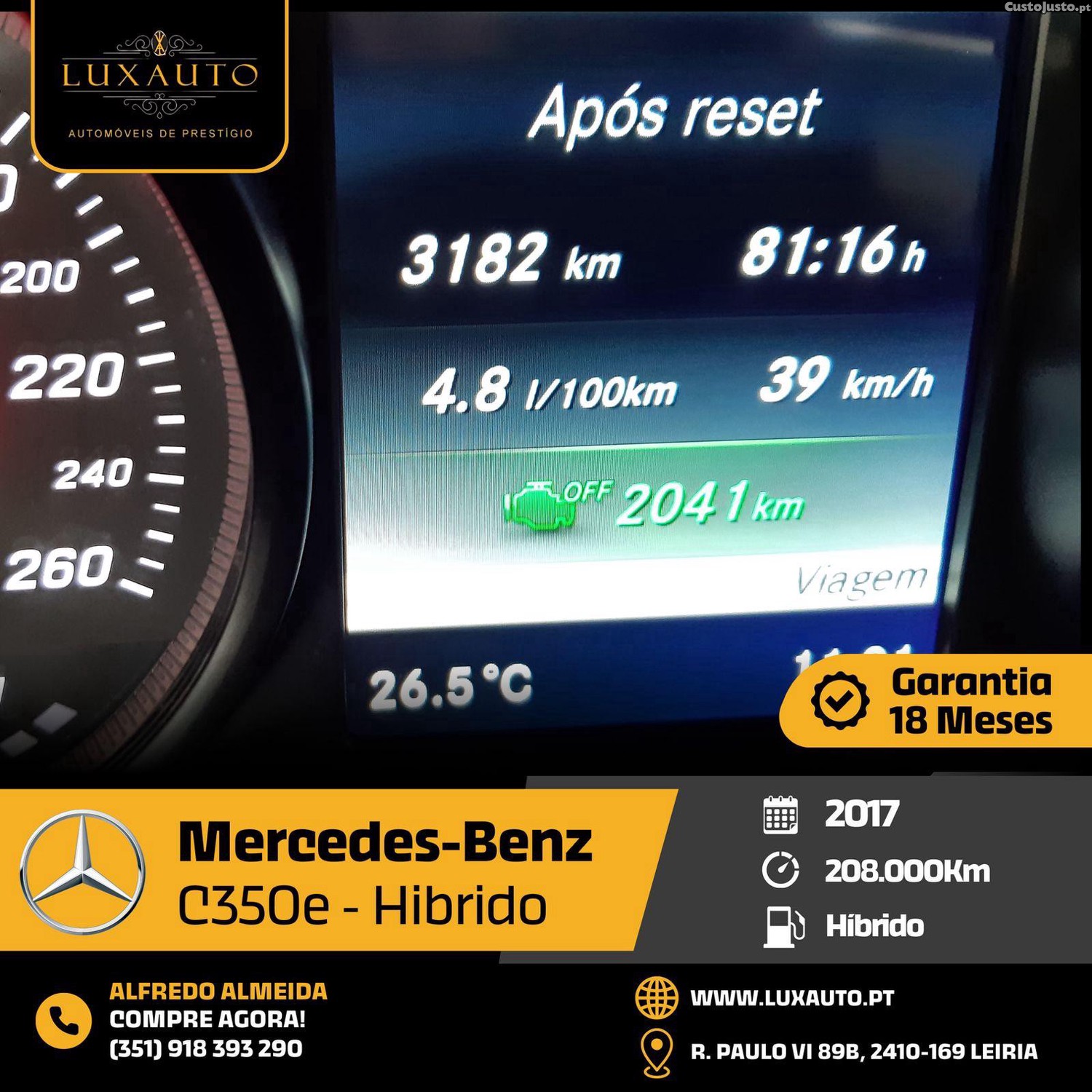 Mercedes-Benz C 350 Hybrid - Plug-IN — photo 4