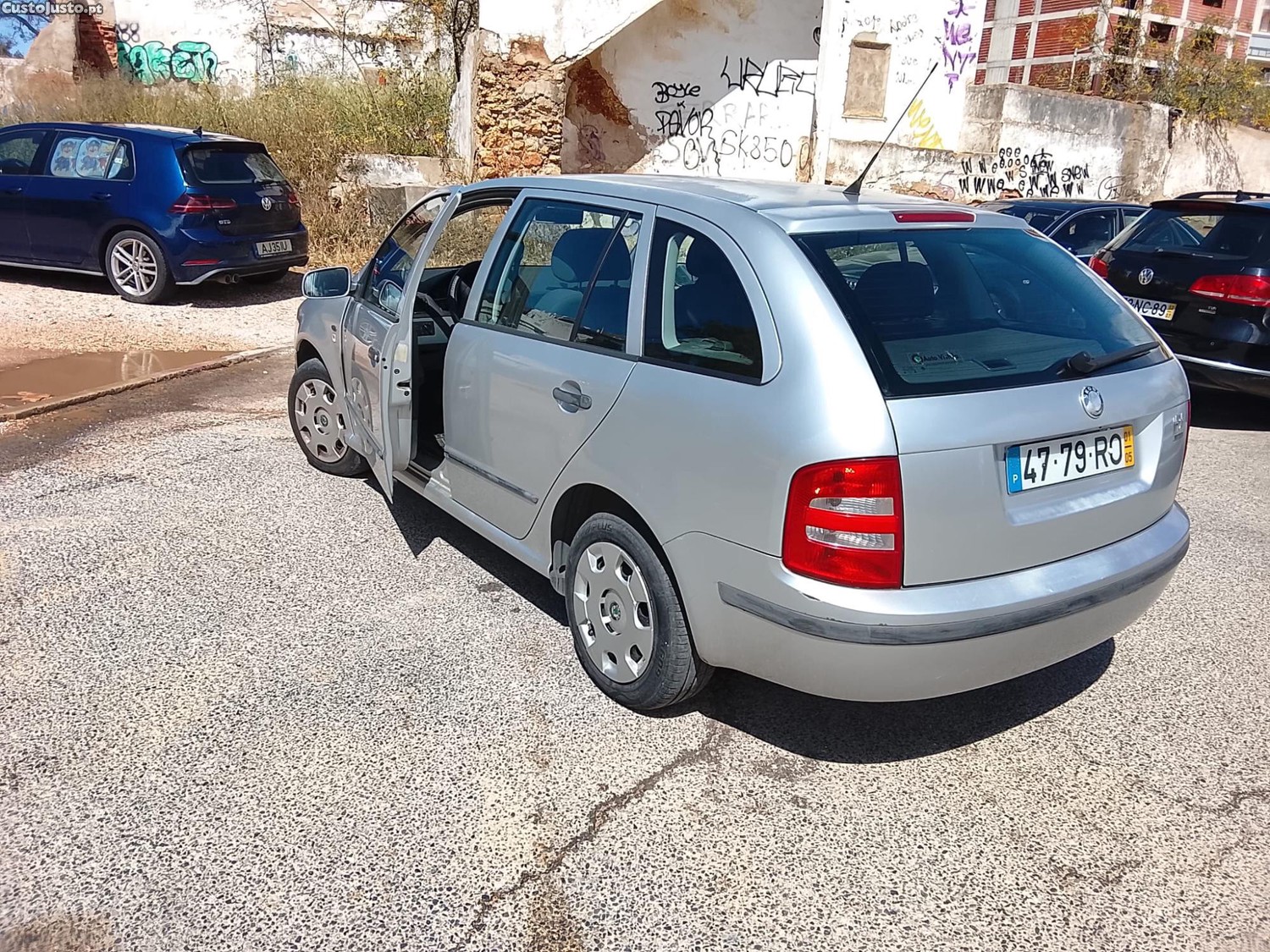 Skoda Fabia 1.4 gasolina Muito Bom estado-Barato oportunidade! — fotografia 11