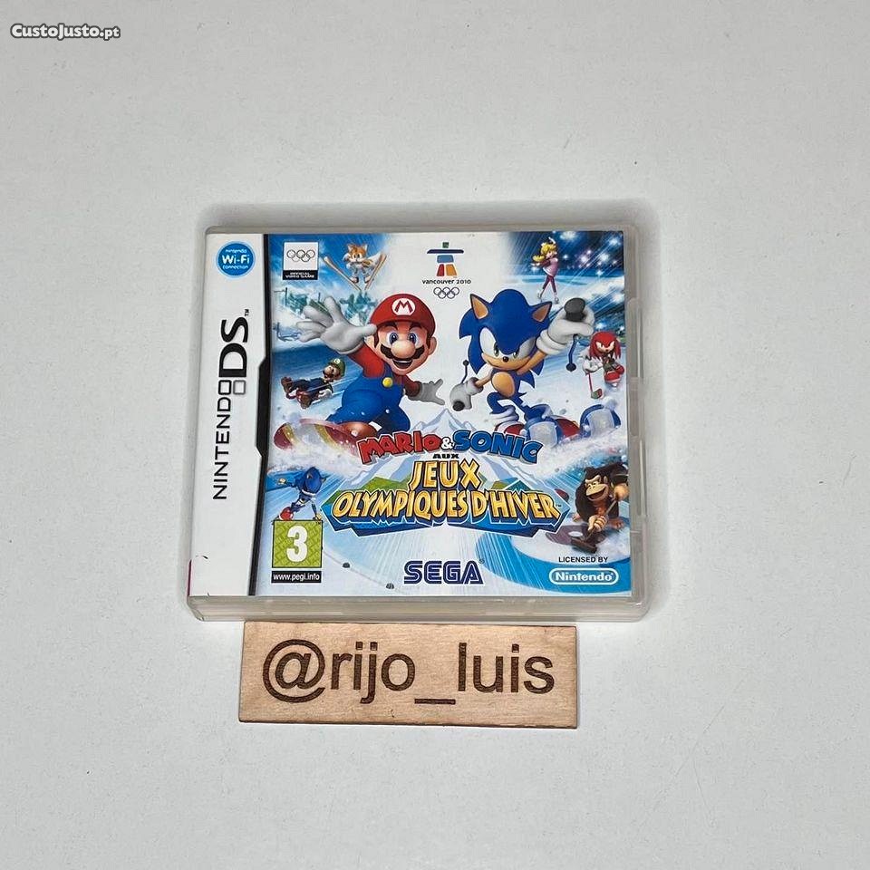 Mario & Sonic Olympic Winter Games Nintendo DS completo