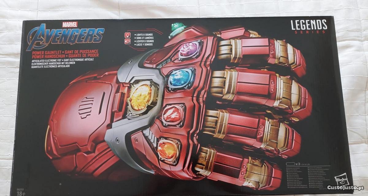 Luva Iron Man Power Gauntlet
