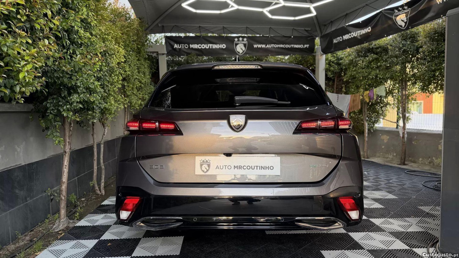 Peugeot 308 1.6 hybrid allure e-eat8 — fotografia 18